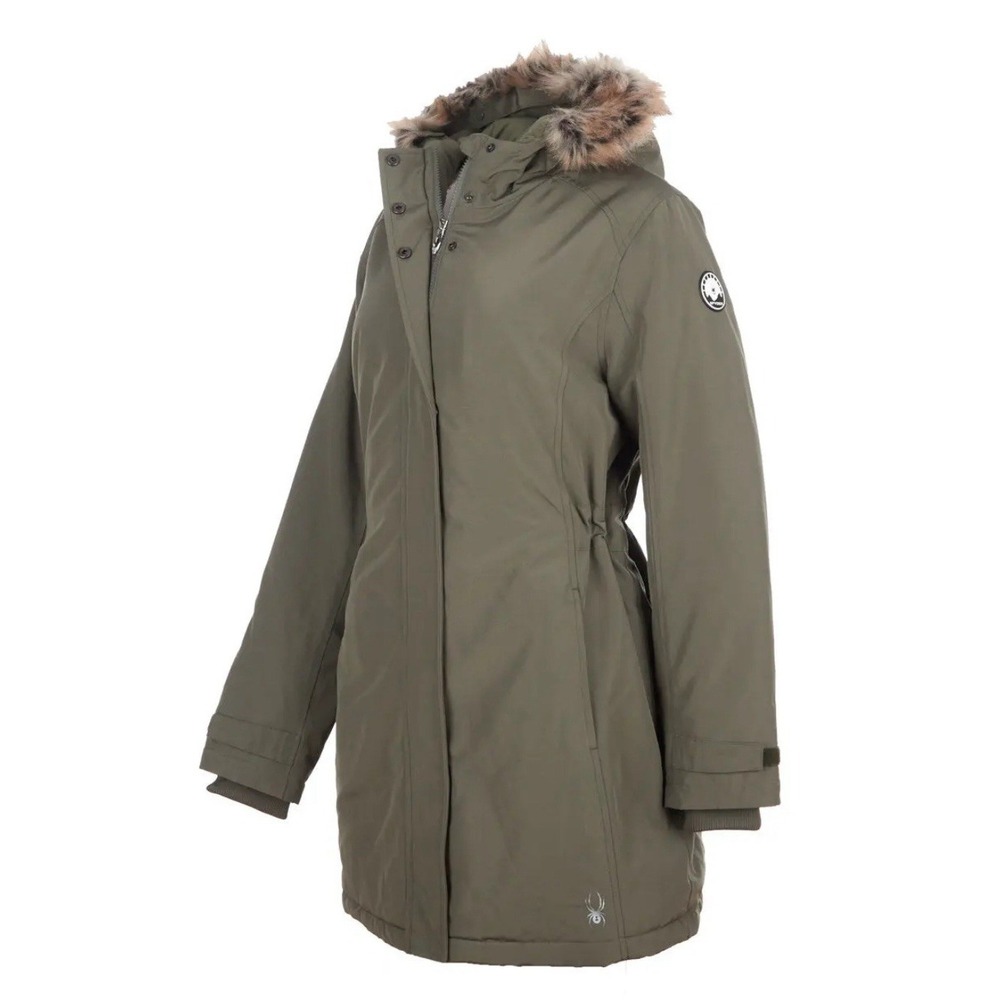 Spyder Olive Green Ski & Snow Jacket